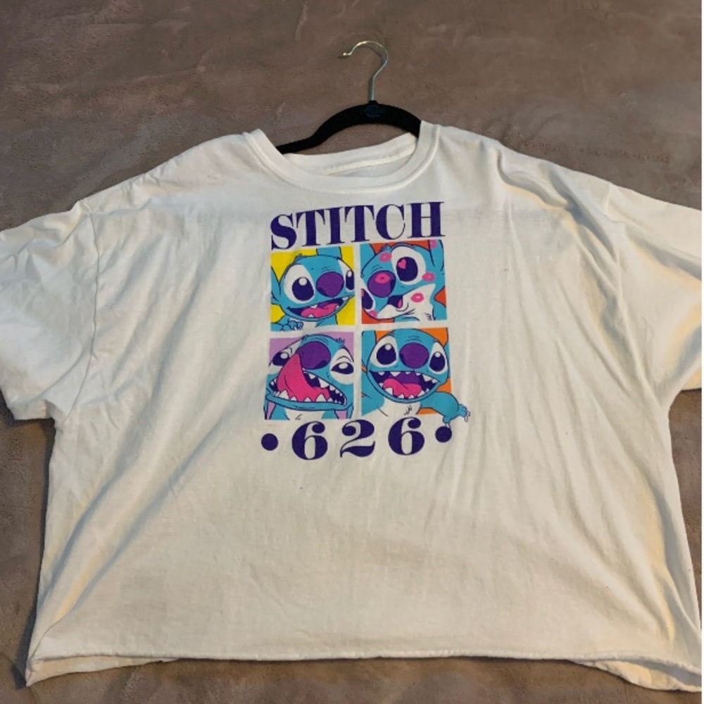 A lilo and stich crop top